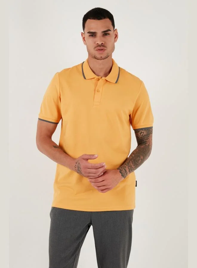 Buratti Buratti Cotton Regular Fit Polo Neck T Shirt Men's Polo Neck T Shirt 5902063